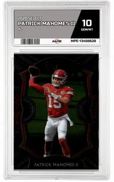 2020 SELECT #2 PATRICK MAHOMES II MPE 10 GEM/MT — graded card up for auction