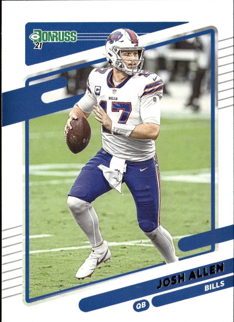 2021 Donruss Josh Allen graded slab
