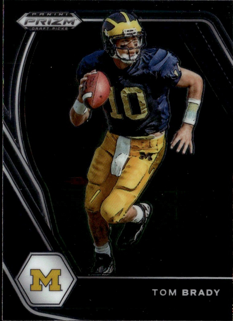 2021 Prizm Draft Picks Tom Brady graded slab