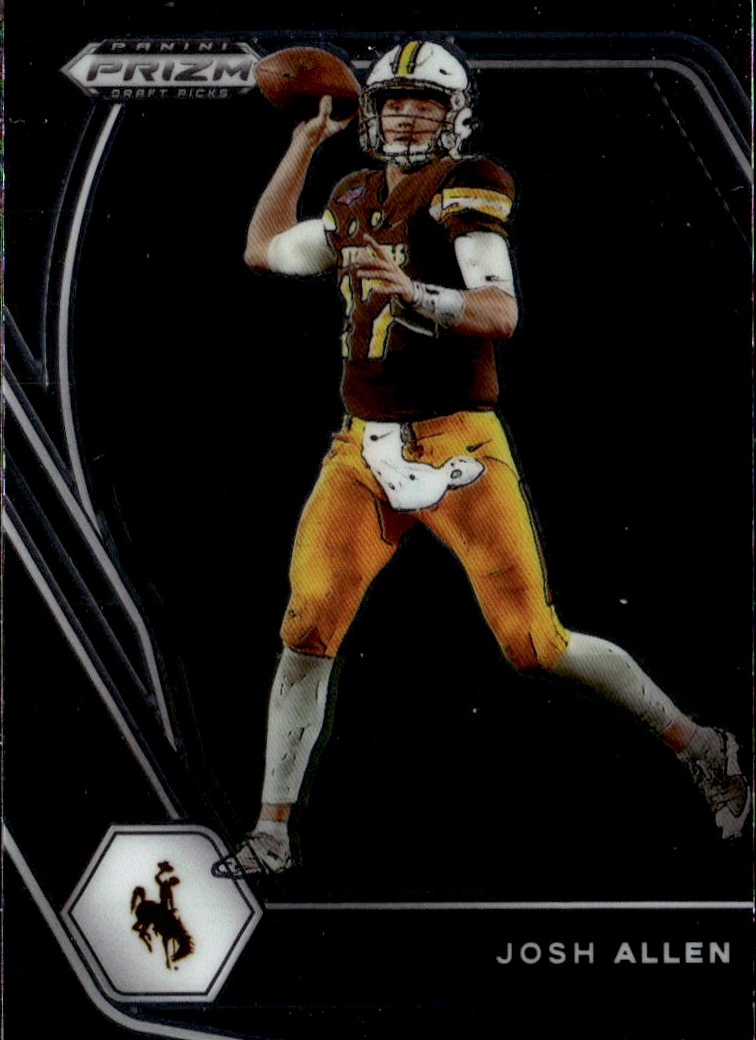 2021 Prizm Draft Picks Josh Allen graded slab