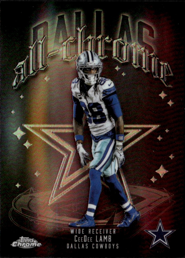2025 Topps Chrome Ceedee Lamb graded slab