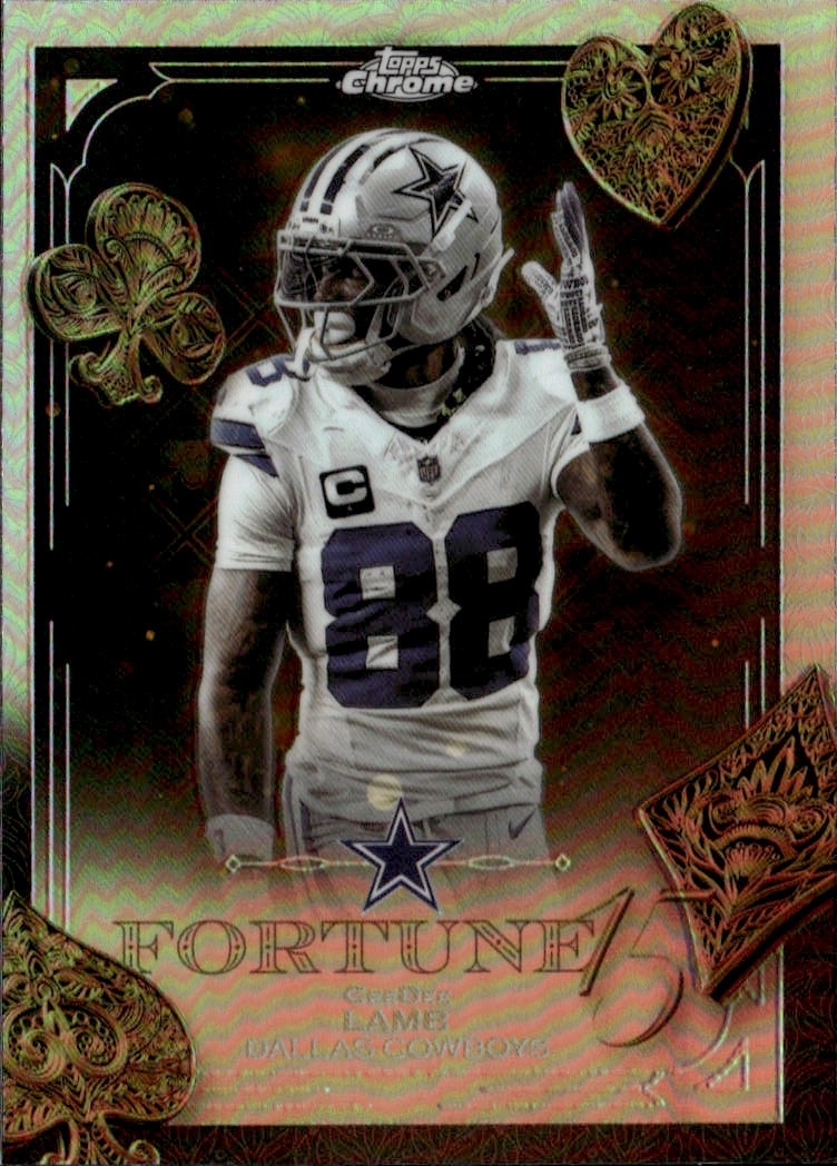 2025 Topps Chrome Ceedee Lamb graded slab