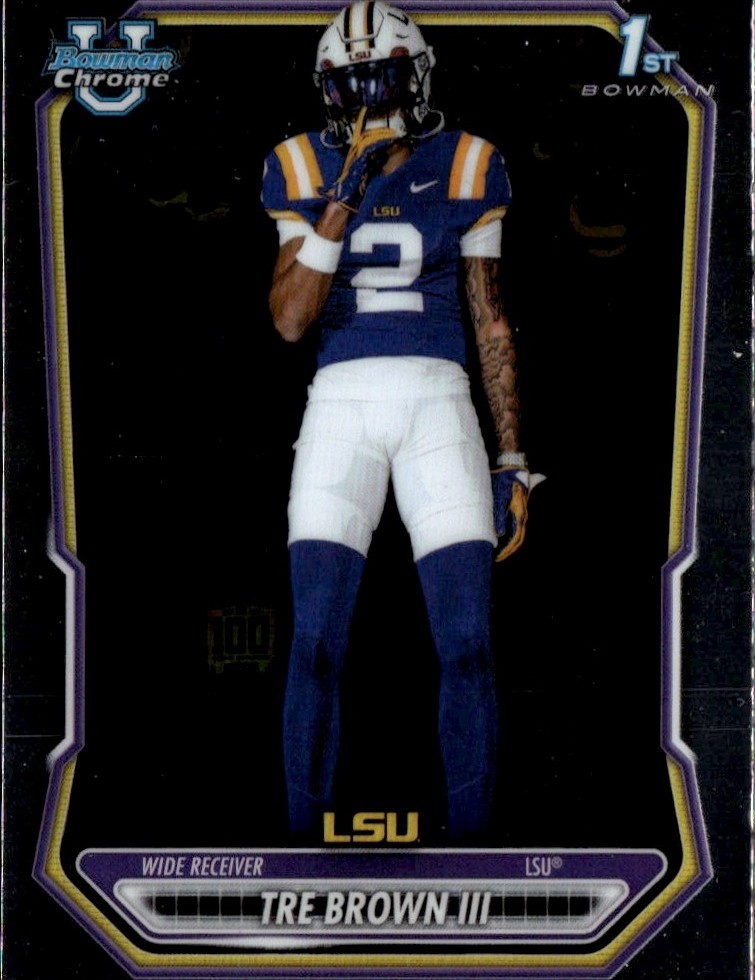 2026 Bowman Chrome U Tre Brown III graded slab