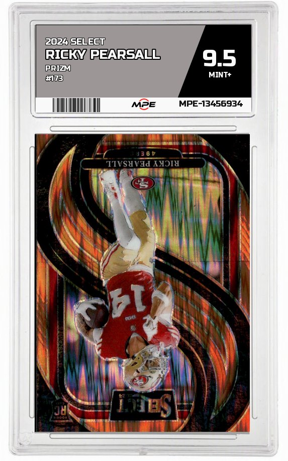 2024 SELECT PRIZM #173 RICKY PEARSALL MPE 9.5 MINT+ — graded card auctioned from the MPE vault