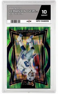 2024 SELECT NEON GREEN /599 #48 DEMARVION OVERSHOWN MPE 10 GEM/MT — graded card up for auction