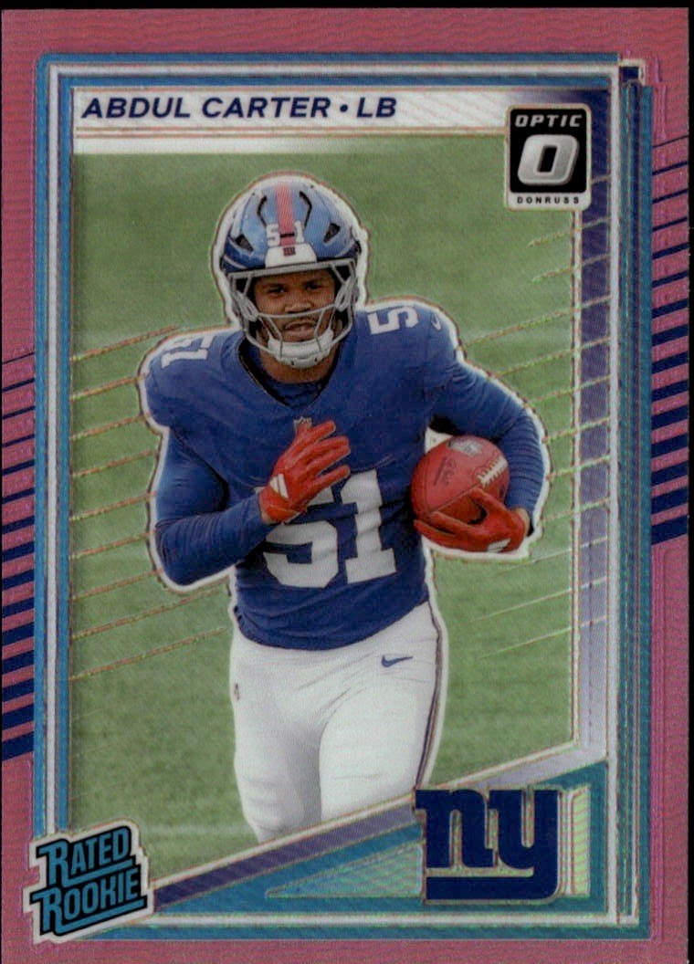 2025 Donruss Abdul Carter graded slab