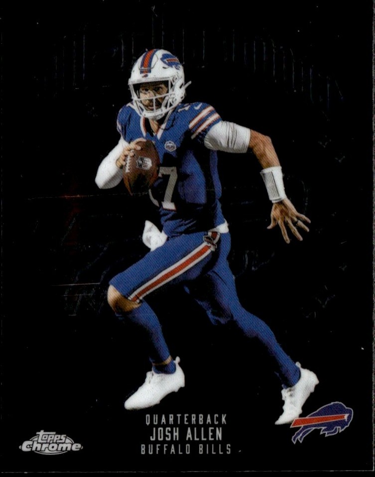 2025 Topps Chrome Josh Allen graded slab