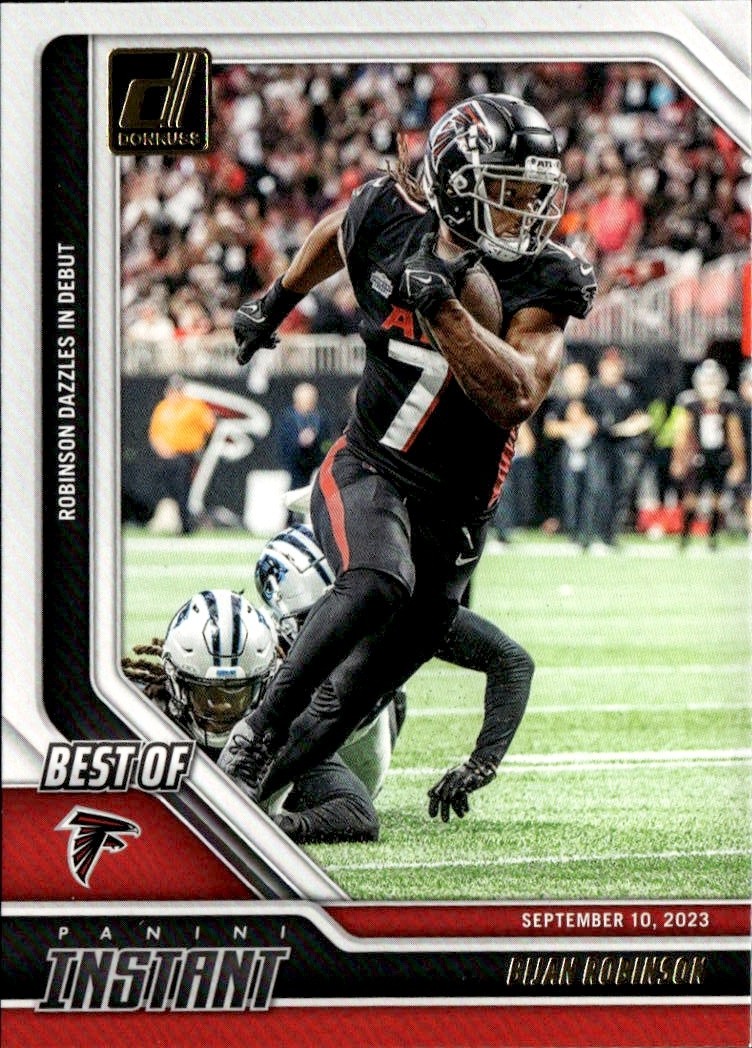 2024 Donruss Bijan Robinson graded slab