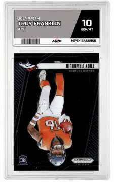 2024 PRIZM #393 TROY FRANKLIN MPE 10 GEM/MT — graded card up for auction
