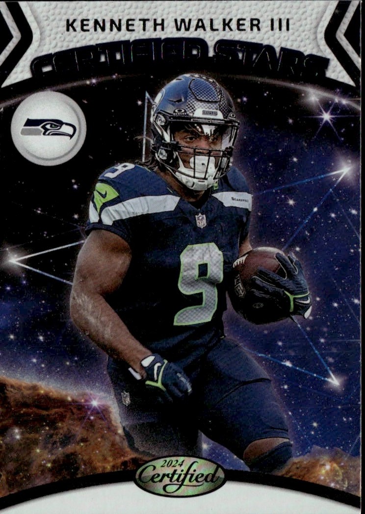 2024 Certified Kenneth Walker III graded slab