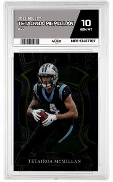 2025 SELECT #44 TETAIROA MCMILLAN MPE 10 GEM/MT — graded card up for auction