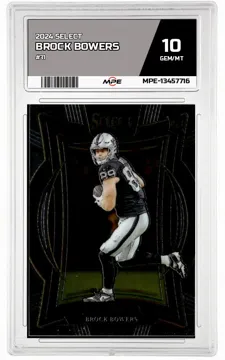 2024 SELECT #31 BROCK BOWERS MPE 10 GEM/MT — graded card up for auction
