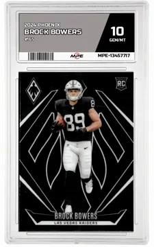 2024 PHOENIX #165 BROCK BOWERS MPE 10 GEM/MT — graded card up for auction