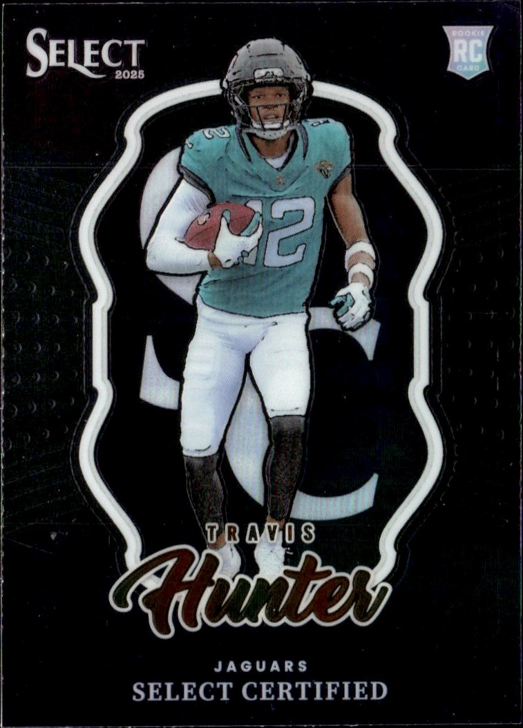 2025 Select Travis Hunter graded slab