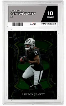 2025 SELECT #4 ASHTON JEANTY MPE 10 GEM/MT — graded card up for auction