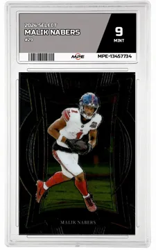 2024 SELECT #29 MALIK NABERS MPE 9 MINT — graded card up for auction