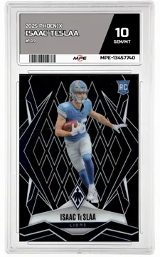 2025 PHOENIX #189 ISAAC TESLAA MPE 10 GEM/MT — graded card up for auction