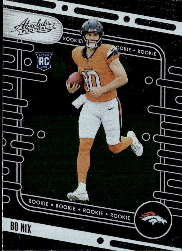 2024 Absolute Bo Nix graded slab