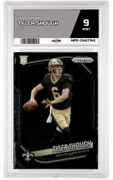 2025 PRIZM #327 TYLER SHOUGH MPE 9 MINT — graded card up for auction