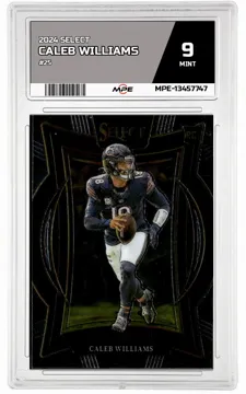 2024 SELECT #25 CALEB WILLIAMS MPE 9 MINT — graded card up for auction