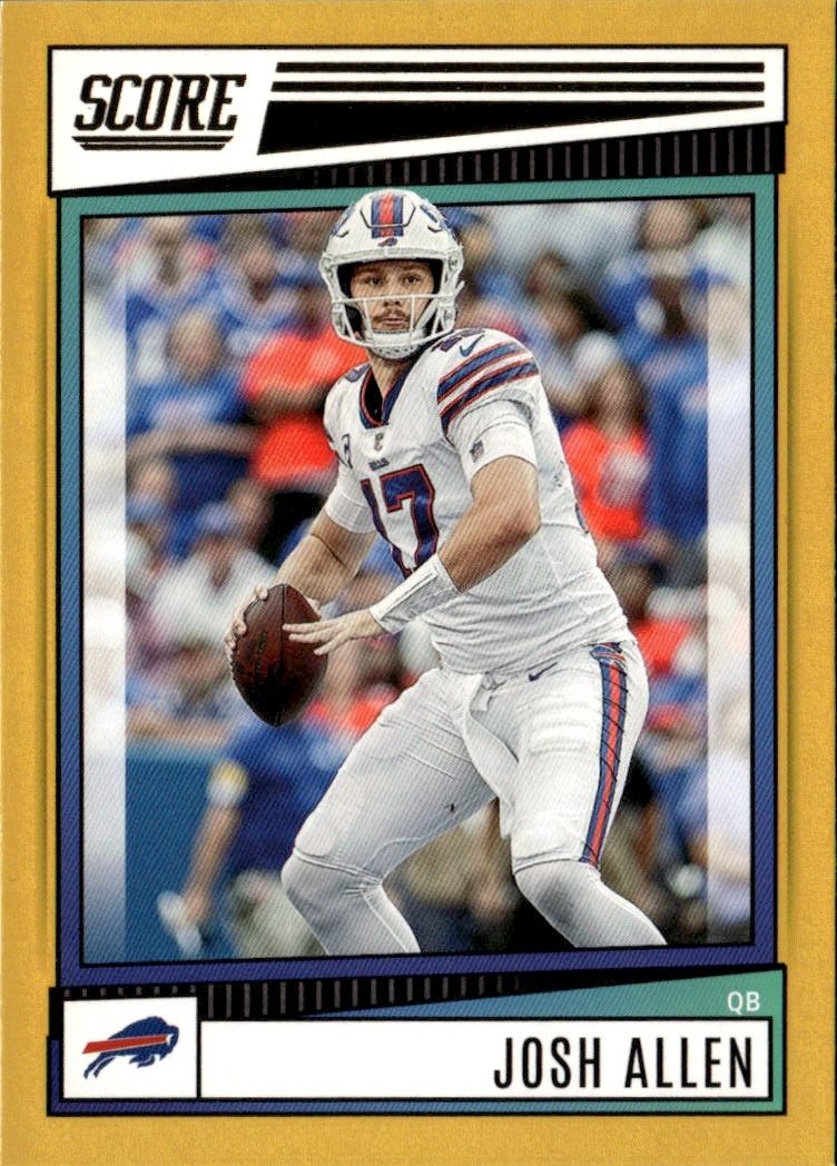 2022 Score Josh Allen graded slab