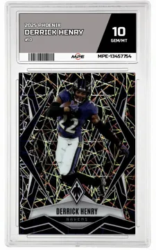 2025 PHOENIX #10 DERRICK HENRY MPE 10 GEM/MT — graded card up for auction