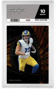 2025 SELECT TURBOCHARGED #9 PUKA NACUA MPE 10 GEM/MT — graded card up for auction