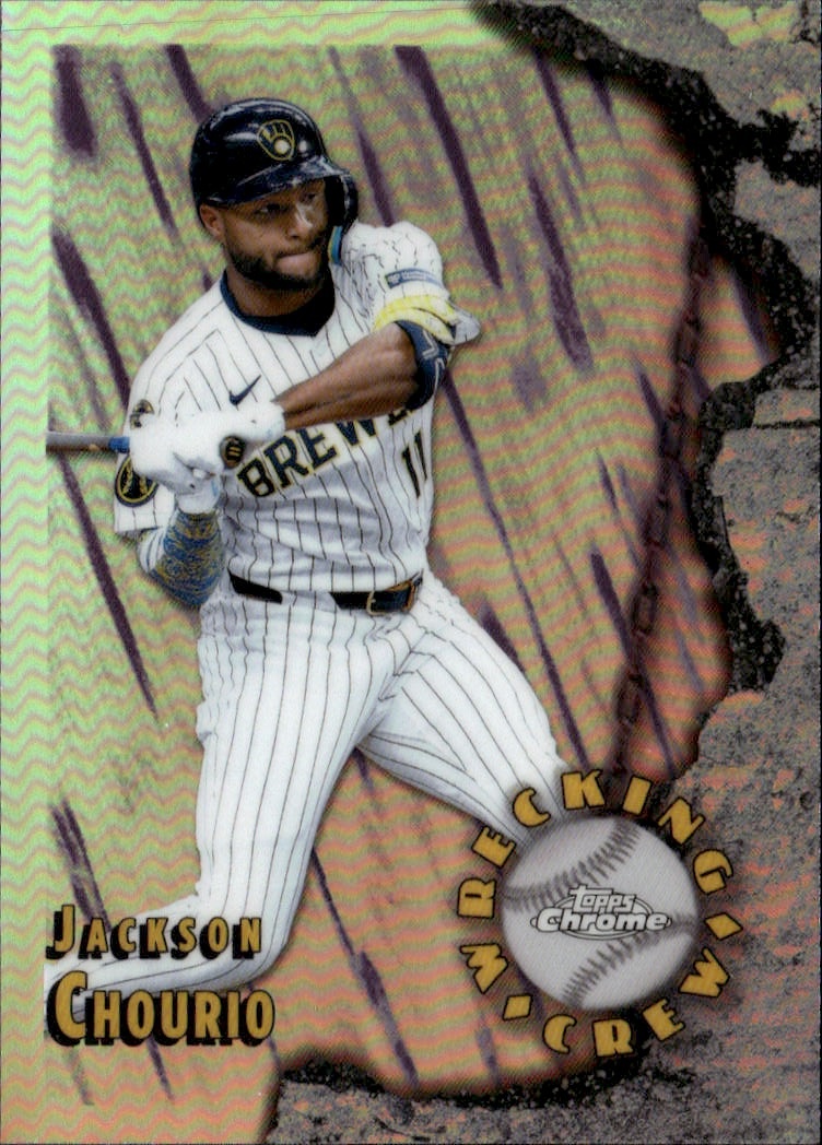 2026 Topps Chrome Jackson Chourio graded slab