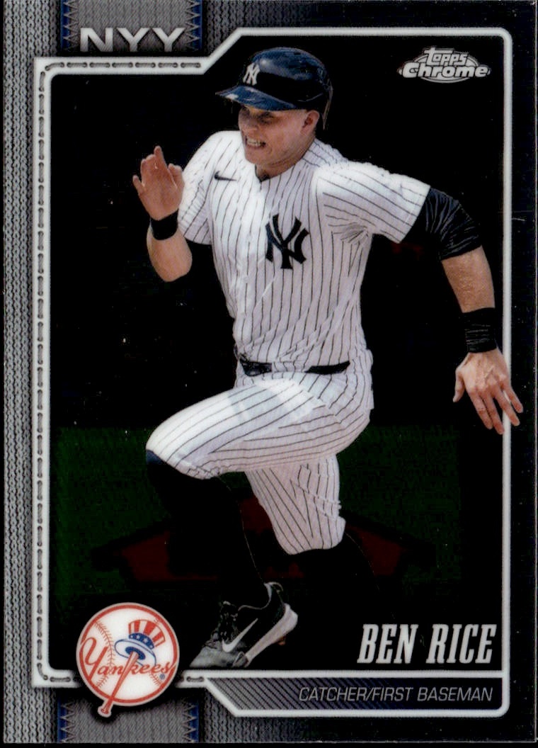 2026 Topps Chrome Ben Rice graded slab