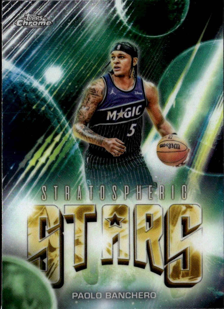 2026 Topps Chrome Update Paolo Banchero graded slab