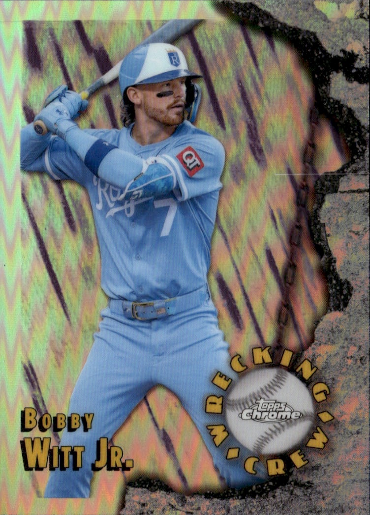 2026 Topps Chrome Bobby Witt Jr. graded slab