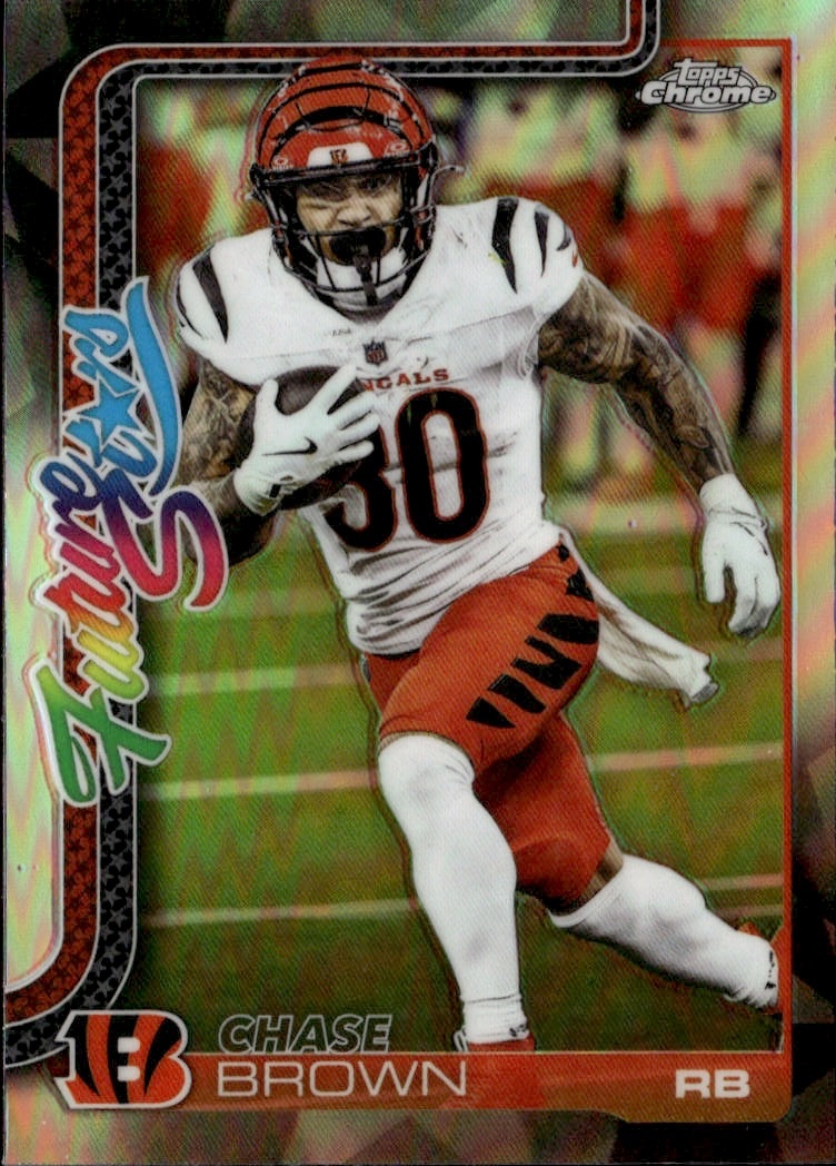 2025 Topps Chrome Chase Brown graded slab