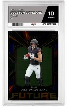 2025 SELECT FUTURE #8 COLSTON LOVELAND MPE 10 GEM/MT — graded card up for auction