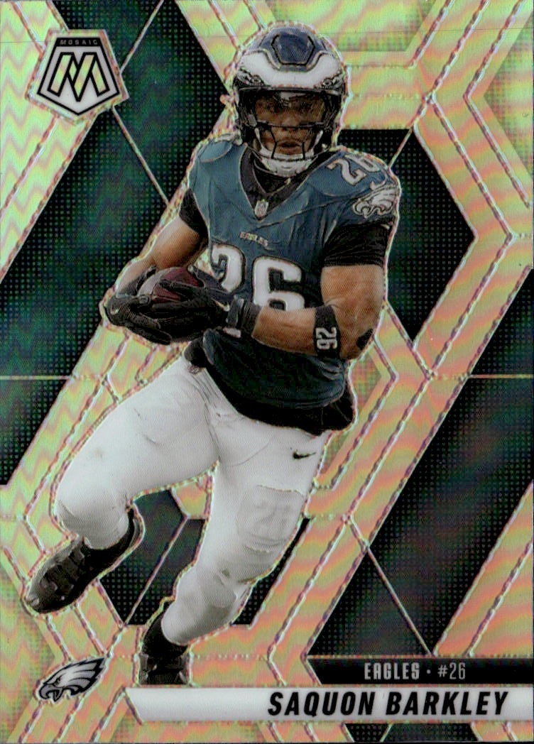 2025 Mosaic Saquon Barkley graded slab