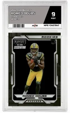 2022 CHRONICLES CHRONICLES #PMR-31 ROMEO DOUBS MPE 9 MINT — graded card up for auction