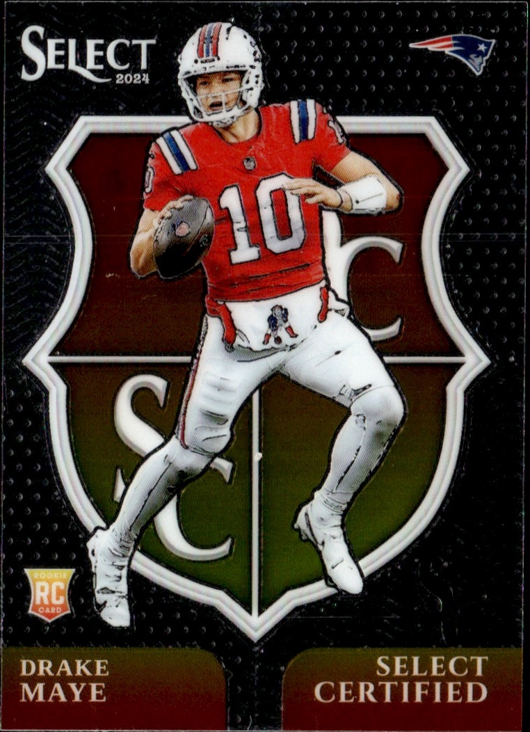 2024 Select Drake Maye graded slab