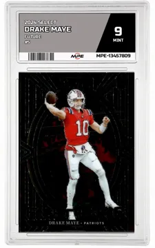 2024 SELECT FUTURE #5 DRAKE MAYE MPE 9 MINT — graded card up for auction