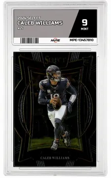 2024 SELECT #25 CALEB WILLIAMS MPE 9 MINT — graded card up for auction