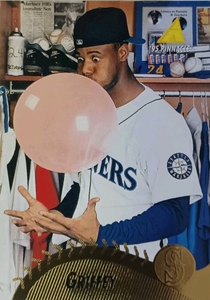 1995 Pinnacle Ken Griffey Jr. graded slab