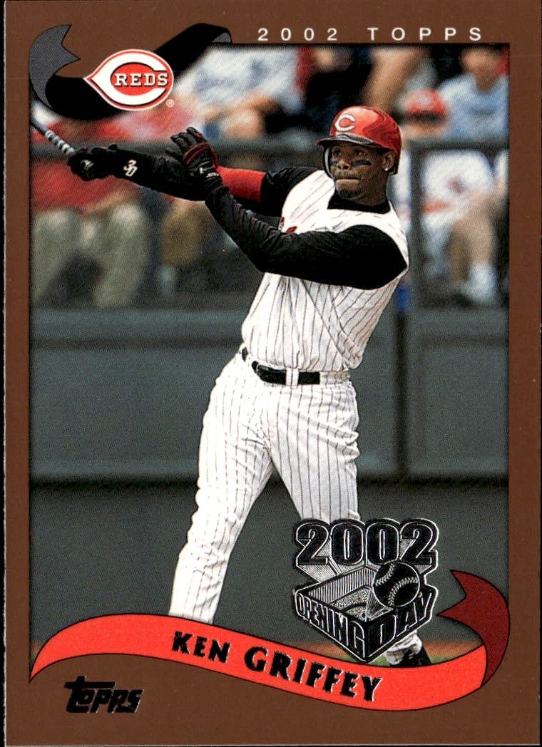 2002 Topps Opening Day Ken Griffey Jr. graded slab