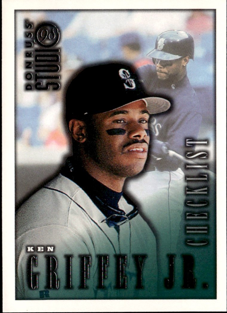 1998 Donruss Studio Ken Griffey Jr. graded slab