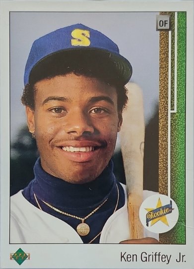 1989 Upper Deck Ken Griffey Jr. graded slab