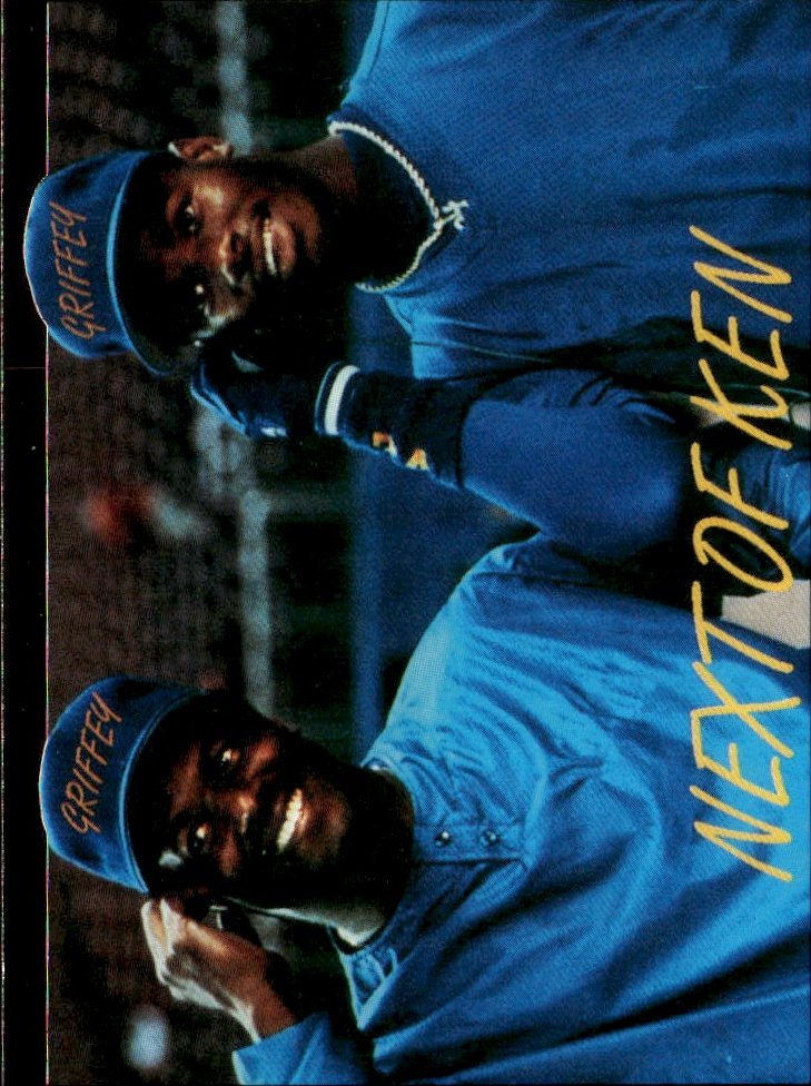 1990 Alrak Griffey Gazette K.Griffey / K.Griffey Jr. graded slab
