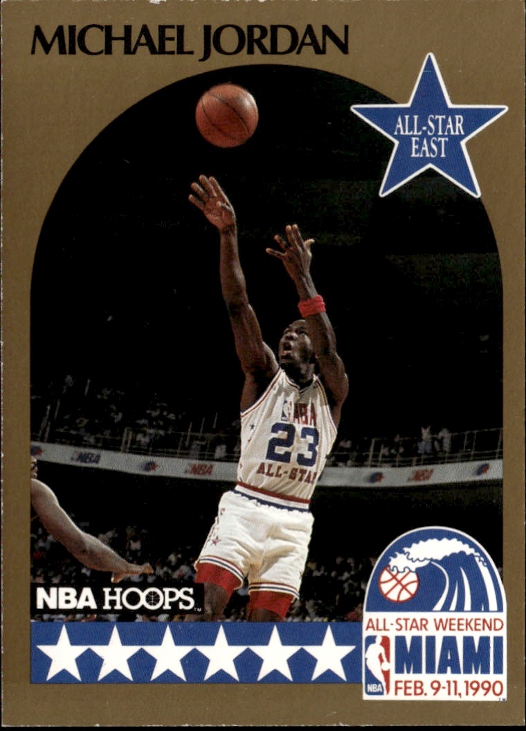 1990 Hoops Michael Jordan graded slab
