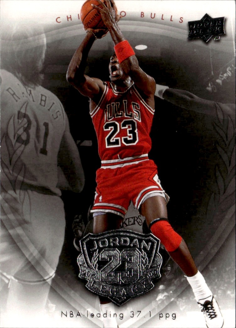 2009 UD Jordan Legacy Michael Jordan graded slab