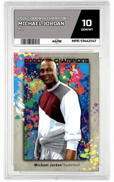2024 GOODWIN CHAMPIONS #101 MICHAEL JORDAN MPE 10 GEM/MT — graded card up for auction
