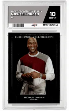 2024 GOODWIN CHAMPIONS #P1 MICHAEL JORDAN MPE 10 GEM/MT — graded card up for auction