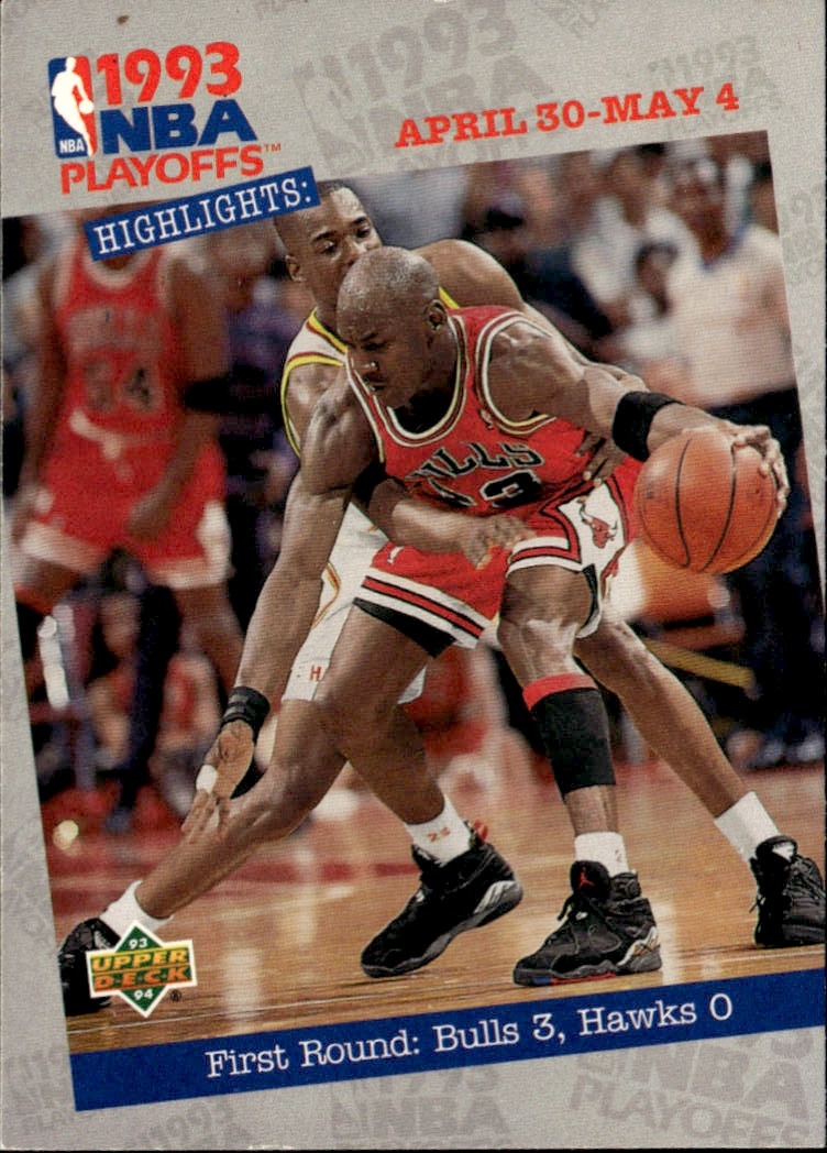 1993 Upper Deck M. Jordan/ S. Augmon graded slab