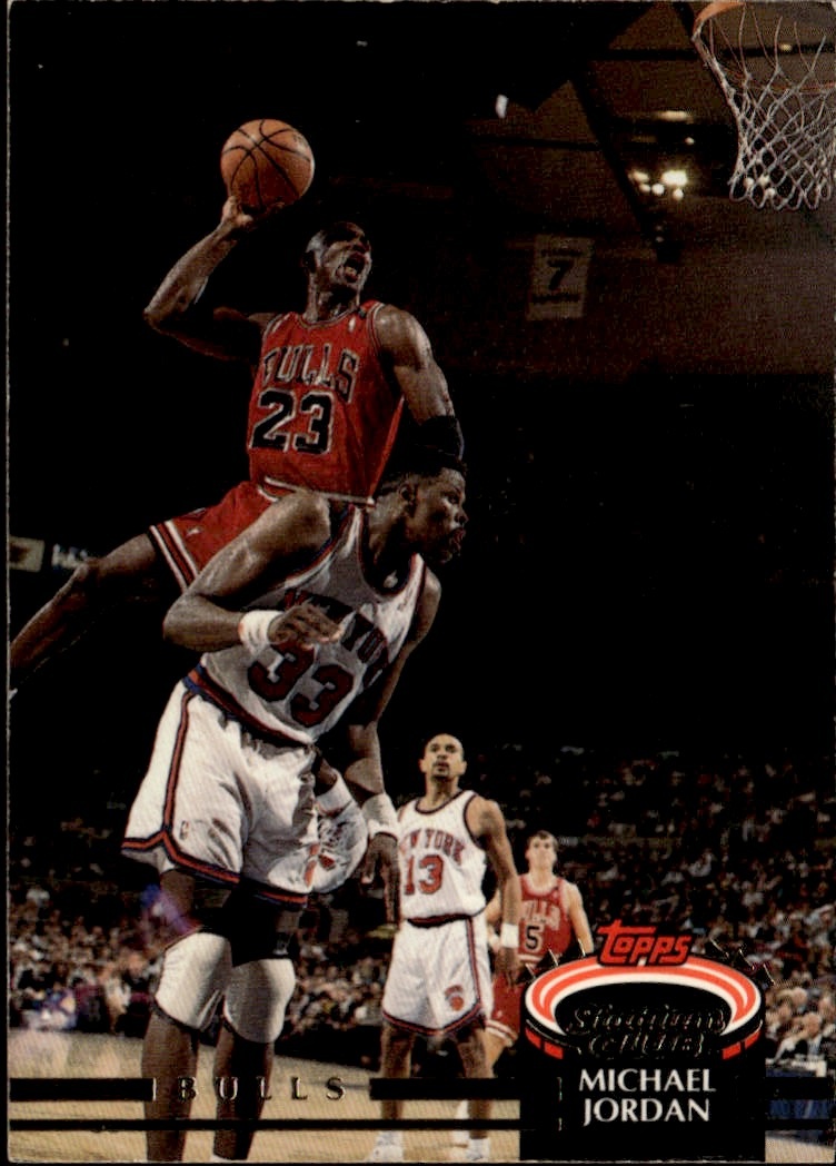 1992 Stadium Club Michael Jordan graded slab