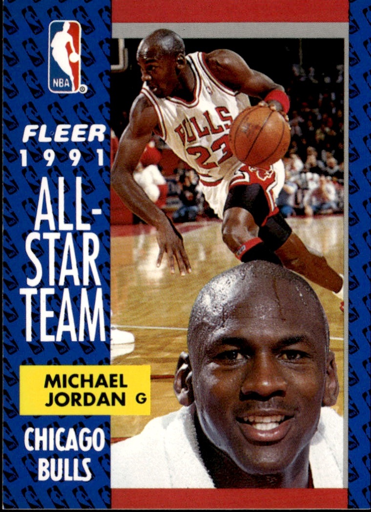 1991 Fleer Michael Jordan graded slab